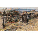 РЕПРОДУКЦИИ НА КАРТИНИ Сцена от Балканската война (1914)